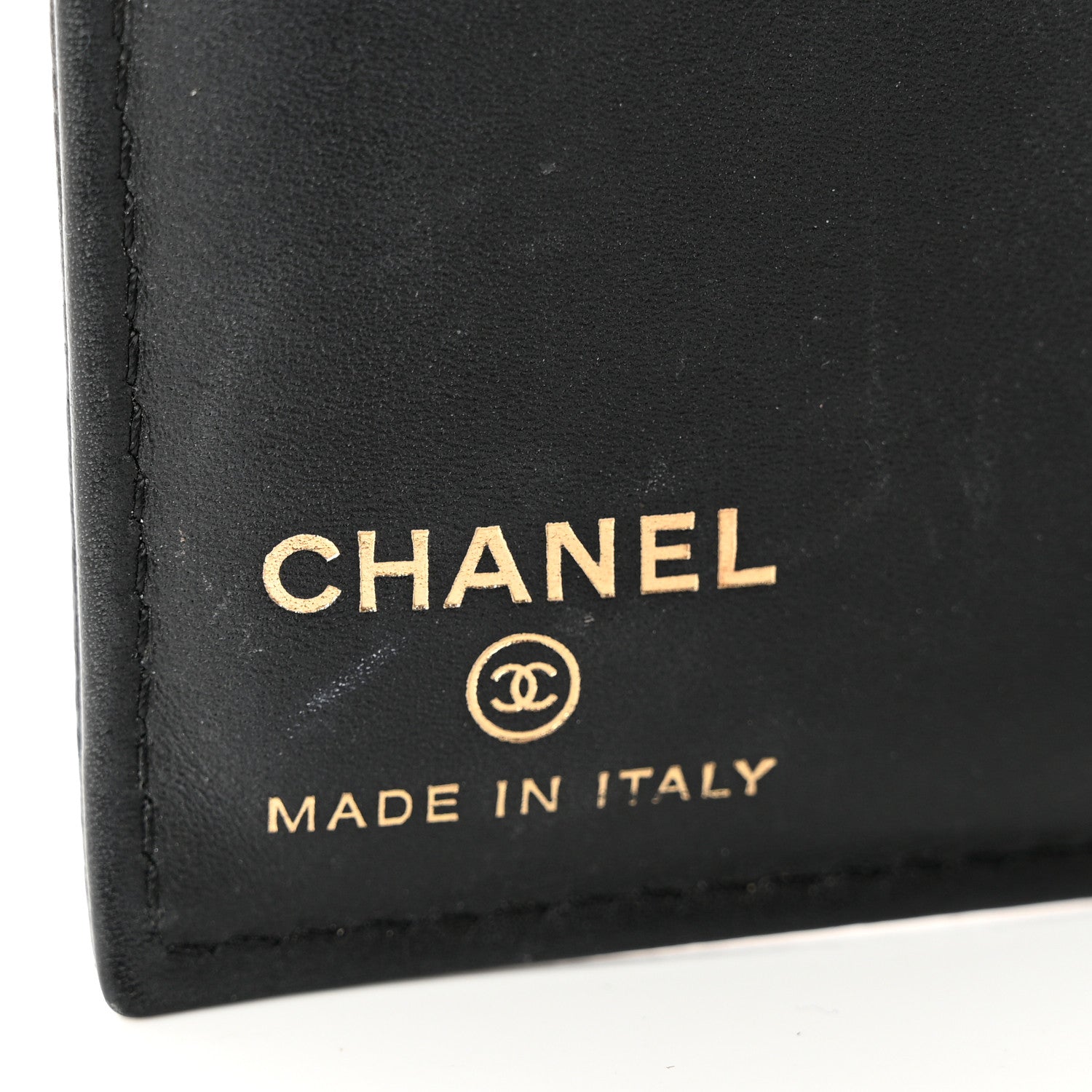 Chanel Caviar Timeless CC Card Holder Wallet Black 6 of 7