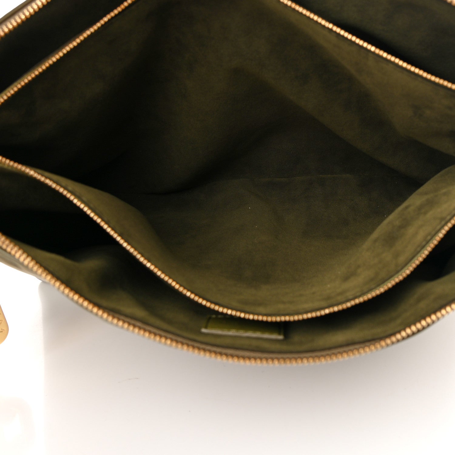 Louis Vuitton Lambskin Embossed Monogram Coussin MM Khaki 6 of 17