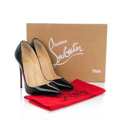 Christian Louboutin Patent So Kate 120 Pumps 36 Black 7 of 7