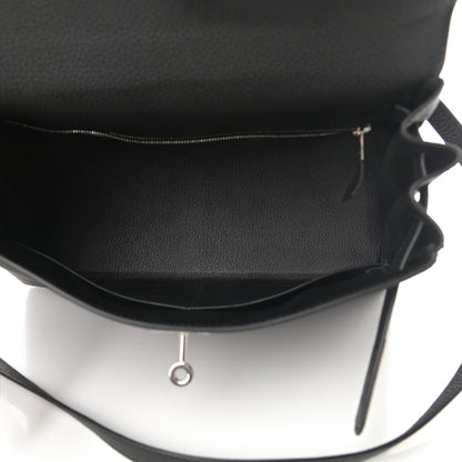 Hermes Togo Matte Alligator Kelly Retourne Touch 28 Black 5 of 12
