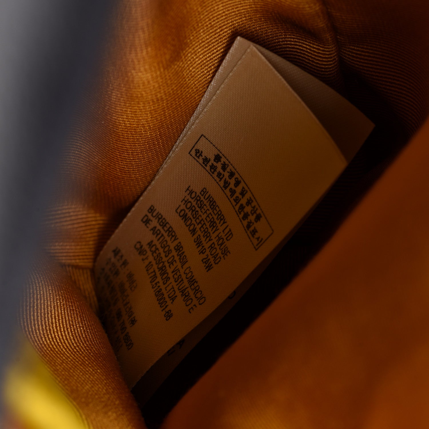 Burberry Prorsum Grained Calfskin Print Pouch Multicolor 9 of 14