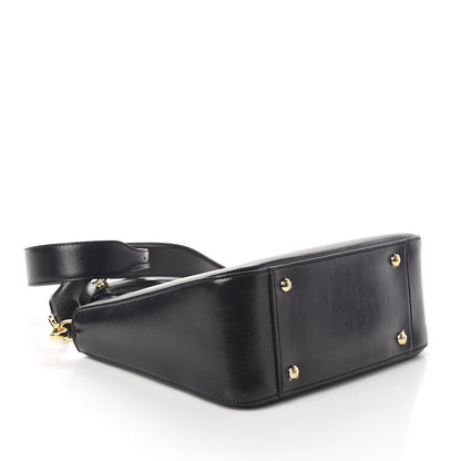 Fendi Vitello Glacier Small FF Tote Black 4 of 8