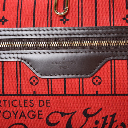 Louis Vuitton Damier Ebene Neverfull GM 6 of 16