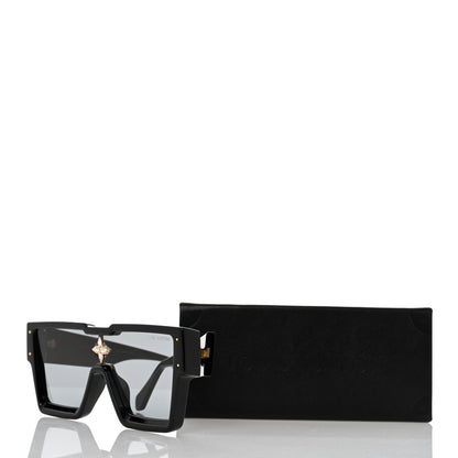 Louis Vuitton Acetate Swarovski Crystal Cyclone Sunglasses Z1578W Black 8 of 8