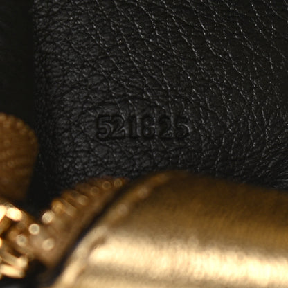 Loewe Metallic Calfskin Bunny Shoulder Bag Gold 7 of 10
