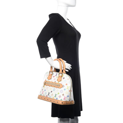 Louis Vuitton Monogram Multicolor Alma White 2 of 15