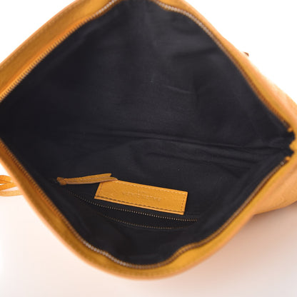Balenciaga Agneau Classic Hardware Premier Clutch Mangue 5 of 7
