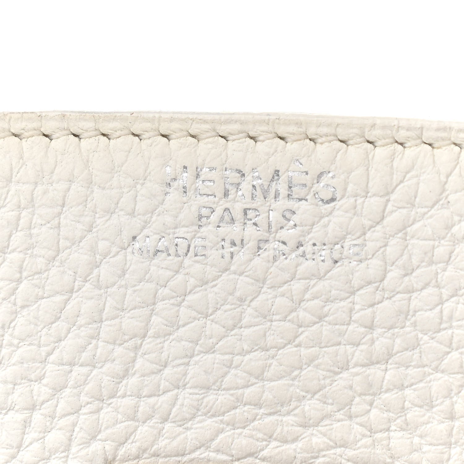 Hermes Togo Travel Birkin 55 White 6 of 12