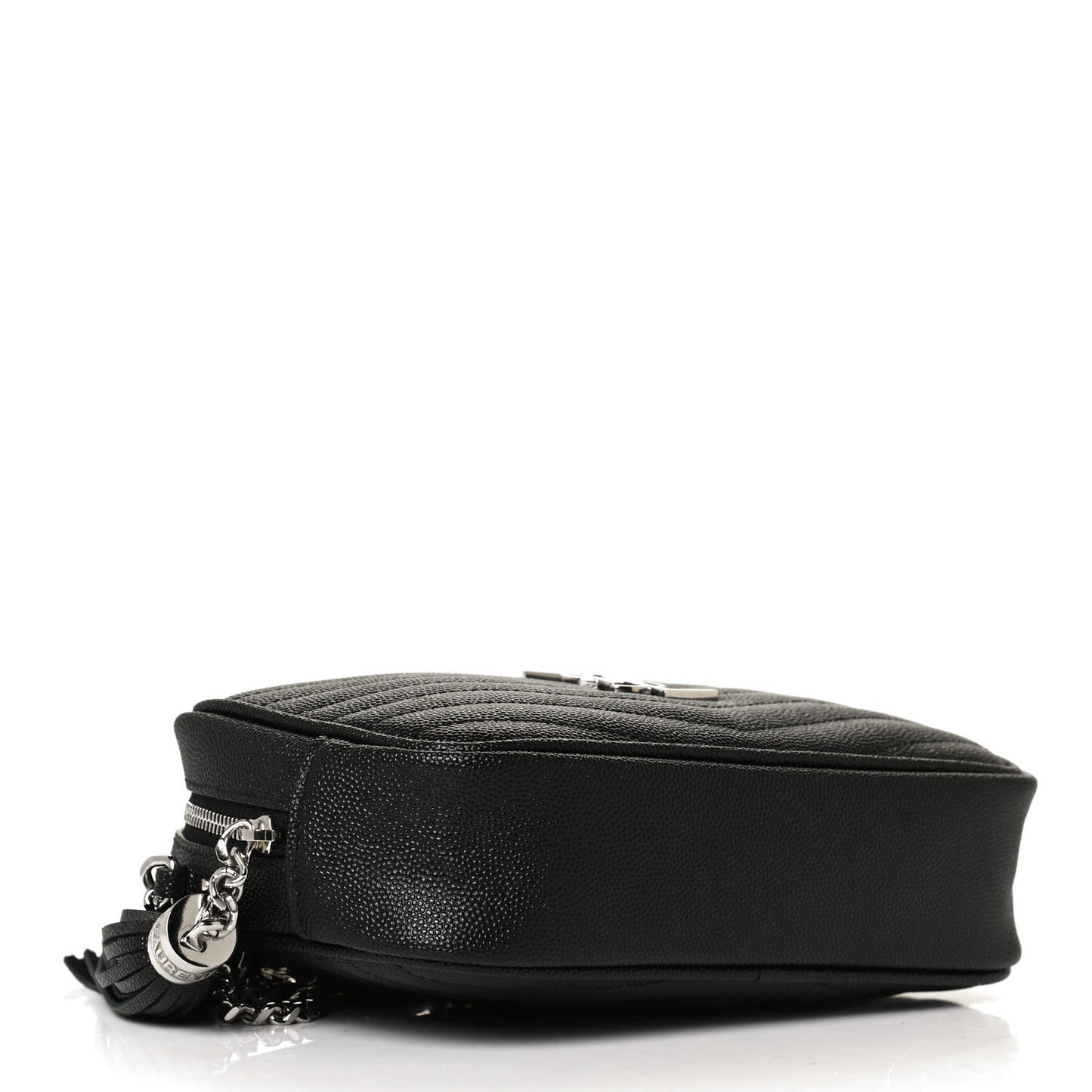 Grain De Poudre Matelasse Monogram Mini Lou Camera Bag Black
