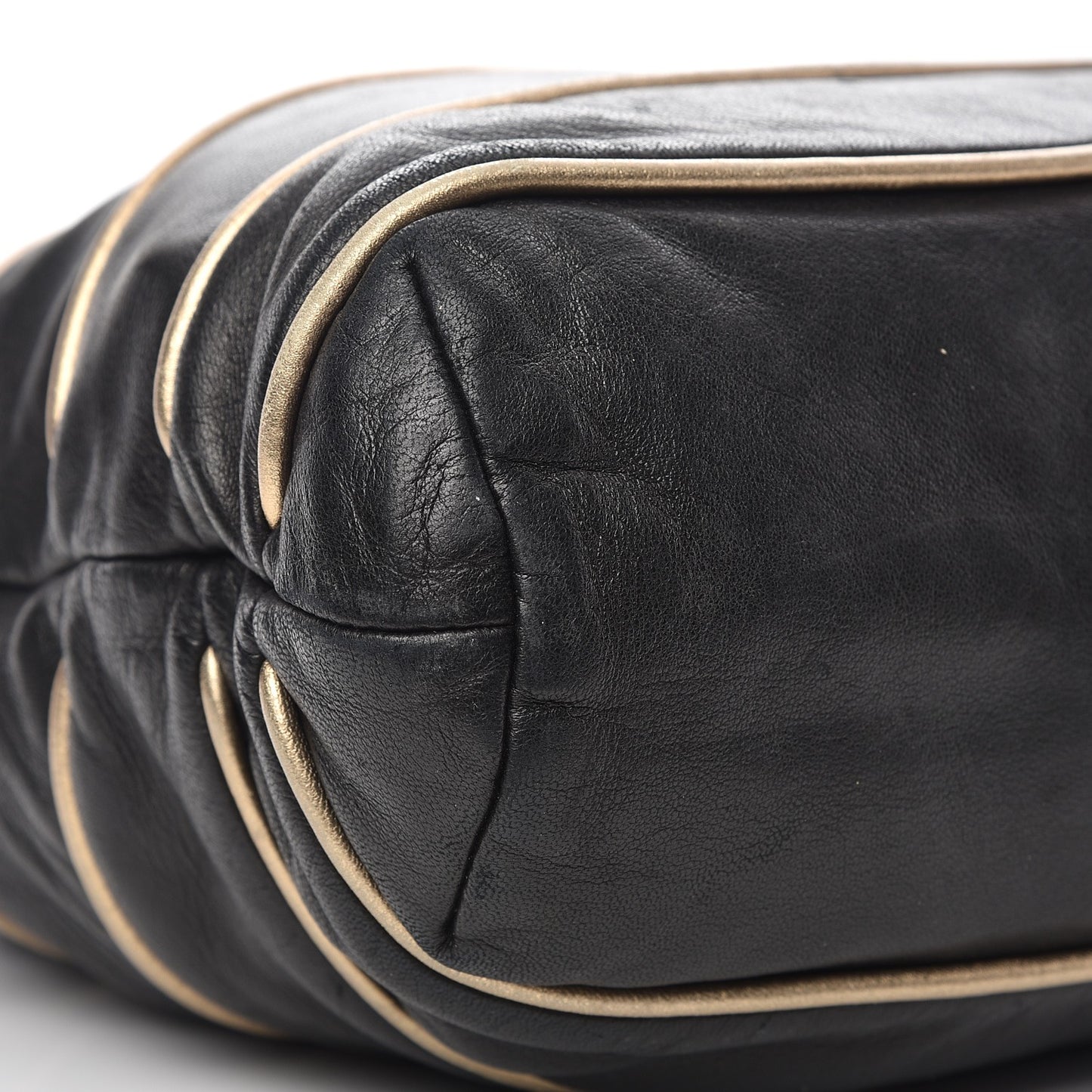 Lambskin Constructivism Tote Black
