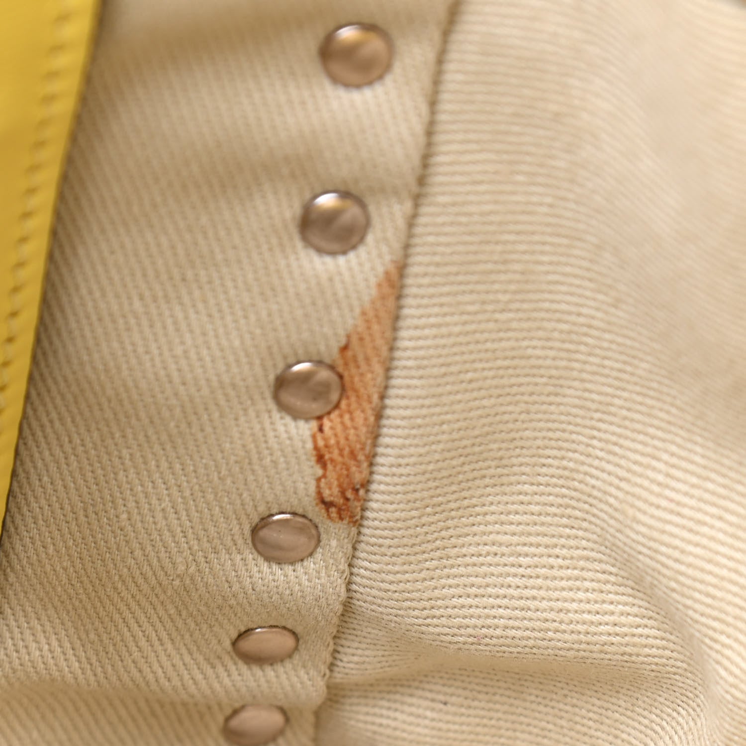 Valentino Garavani Vitello Mini Rockstud Tote Water Yellow 10 of 13