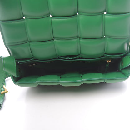 Bottega Veneta Nappa Maxi Intreccio Padded Cassette Crossbody Bag Racing Green 4 of 8