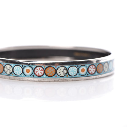 Hermes Enamel Narrow Printed Bracelet 70 6 of 7