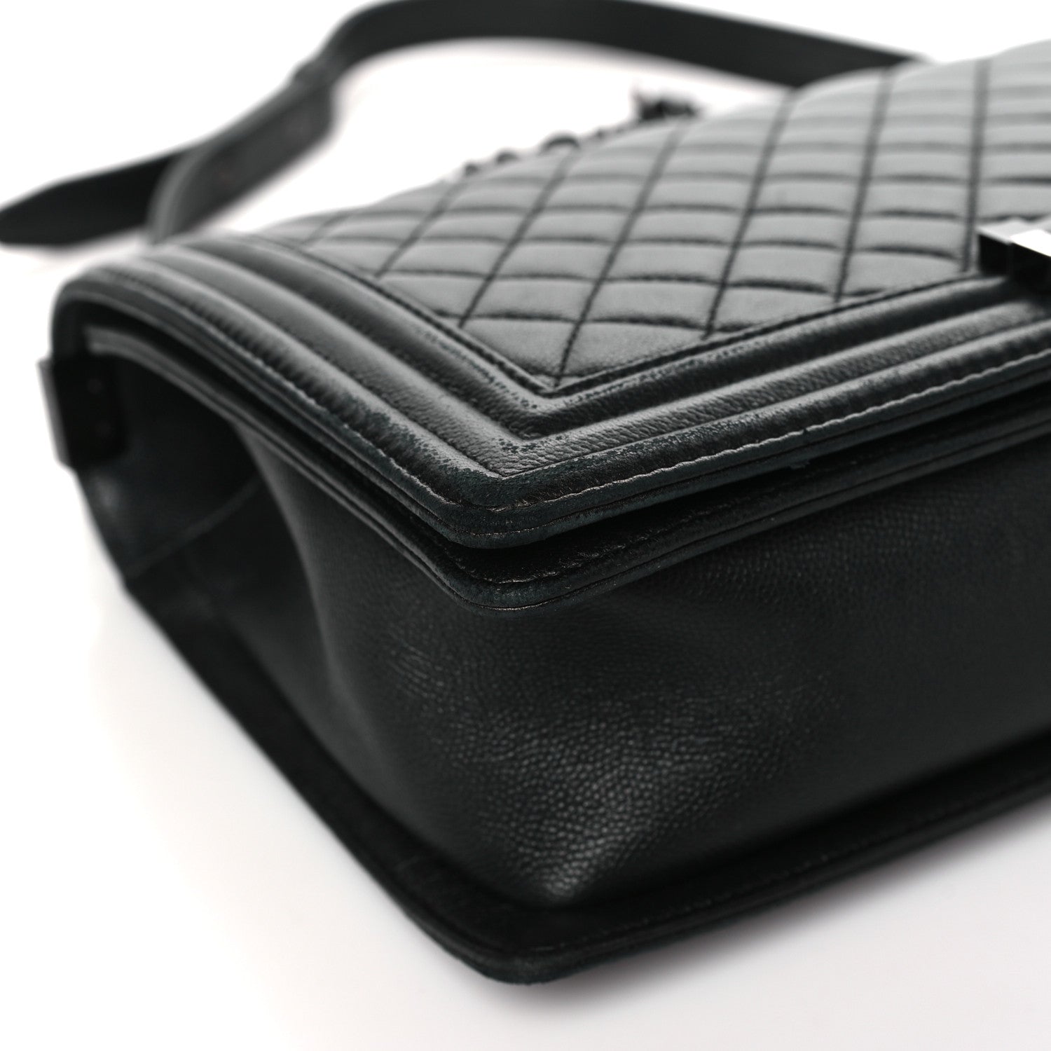 Chanel Caviar Quilted New Medium Boy Flap So Black 9 of 11