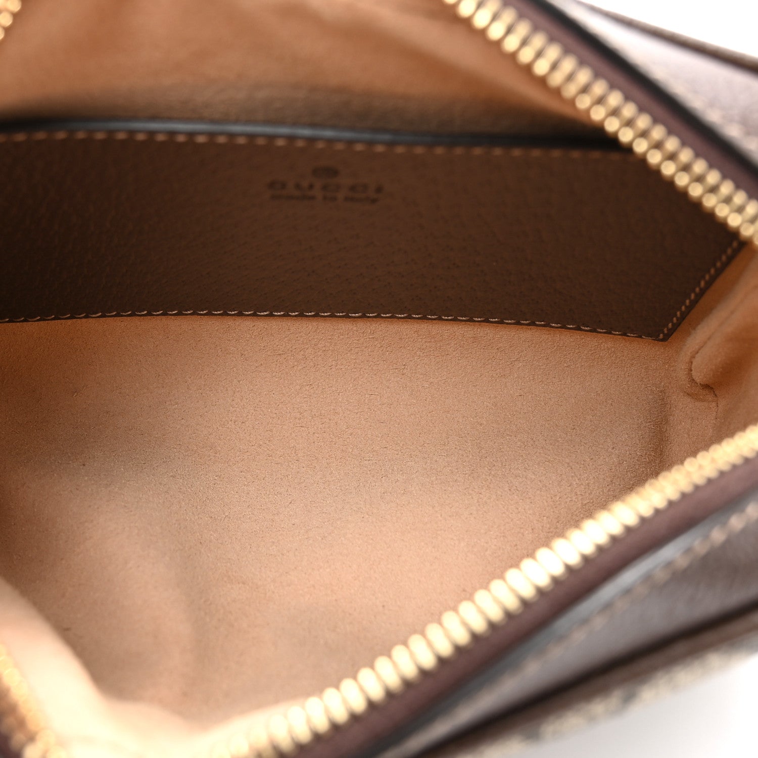 Gucci GG Supreme Monogram Web Mini Ophidia Shoulder Bag Brown 5 of 14