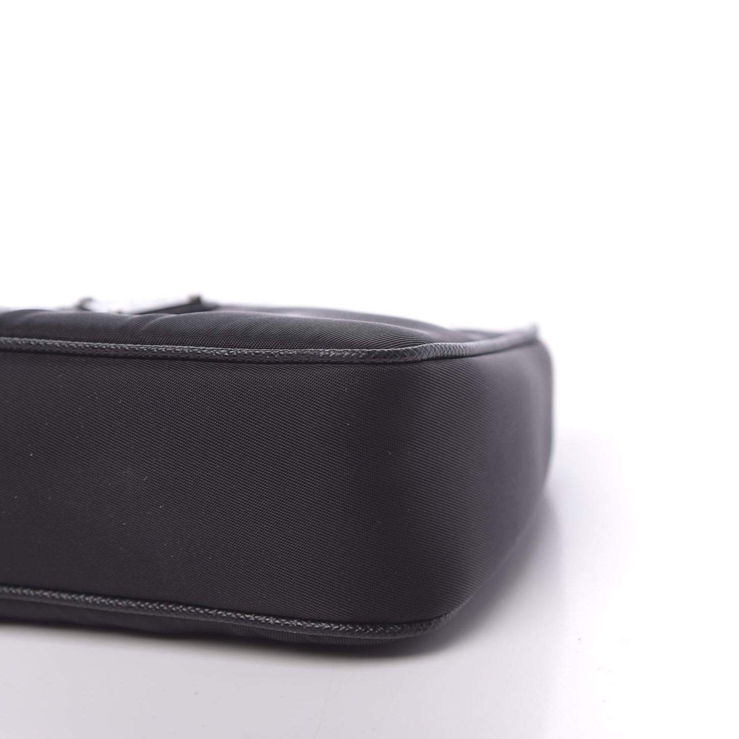 Tessuto Nylon Mini Re-Edition 2000 Shoulder Bag Black