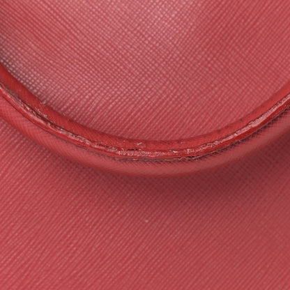 Prada Saffiano Lux Large Tote Fuoco 19 of 20