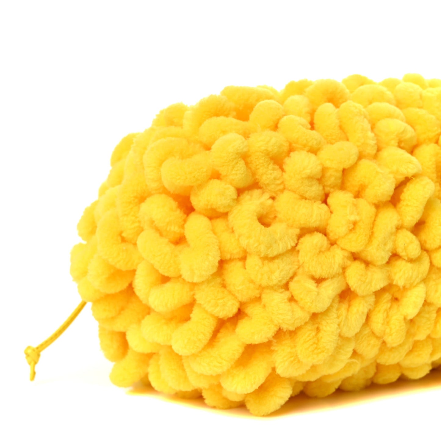 Chenille The Mini Pouch Lemon