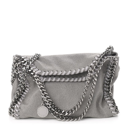 Stella McCartney Shaggy Deer Falabella Fold Over Tote Grey 1 of 9