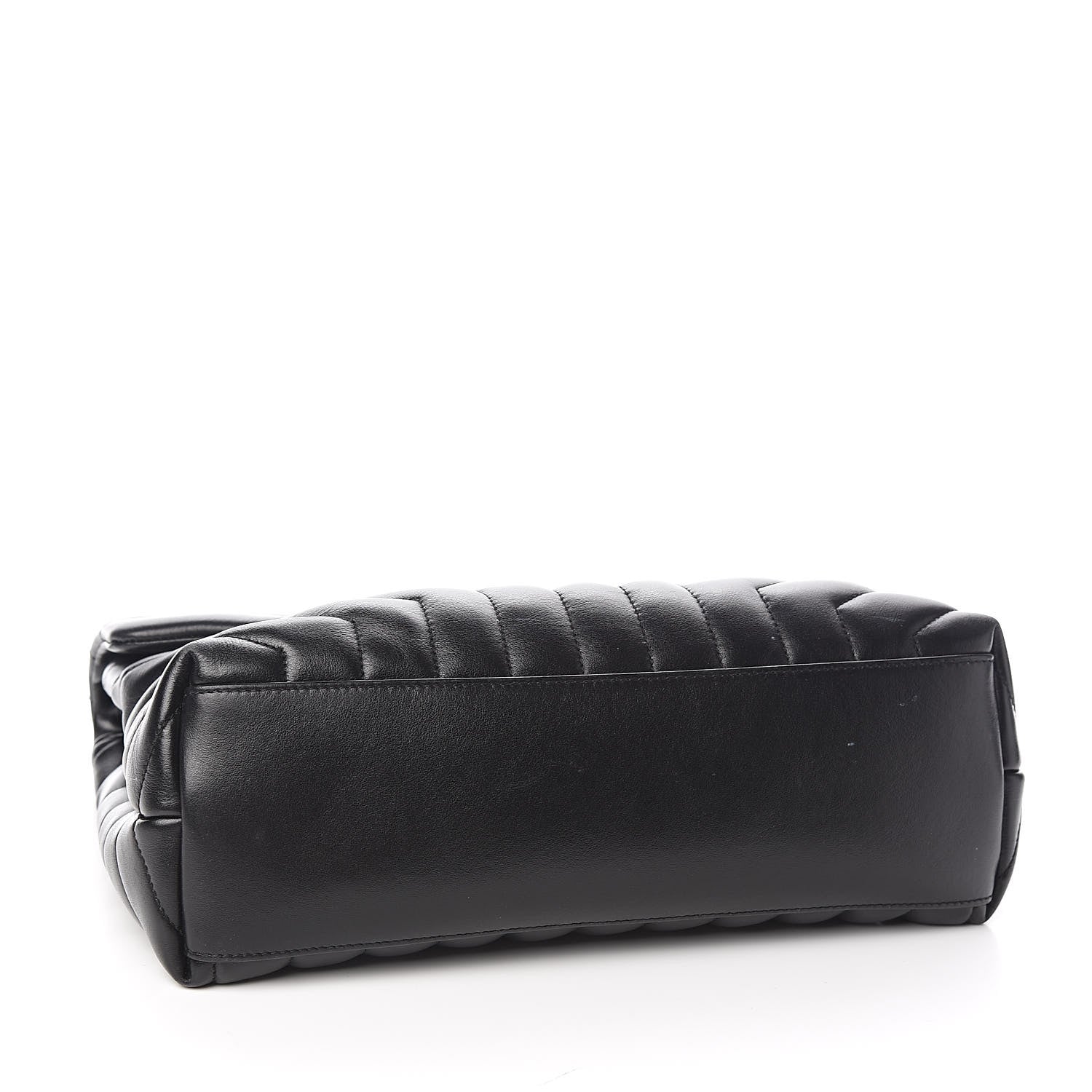 Saint Laurent Calfskin Y Quilted Monogram Medium Loulou Chain Satchel Black 4 of 12