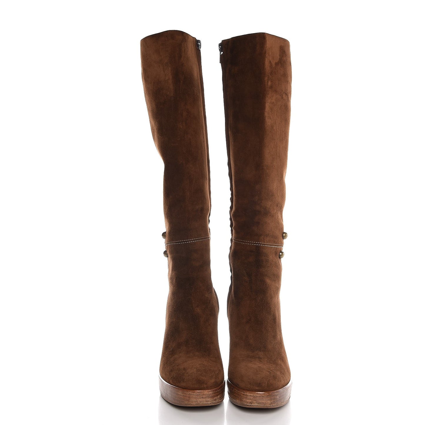 Suede Love Story Wedge Boots 37.5