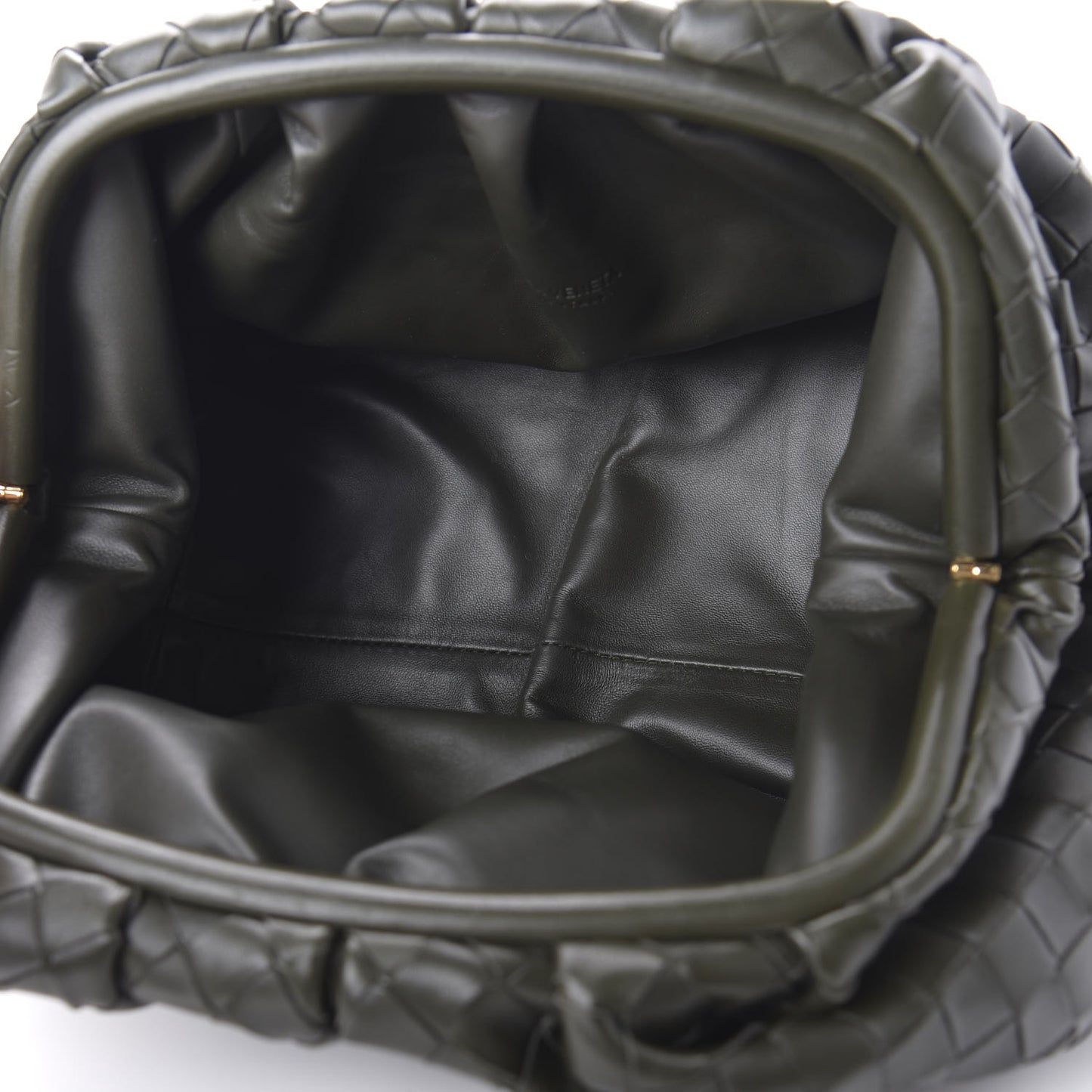 Nappa Maxi Intreccio The Pouch Oversized Clutch Camping