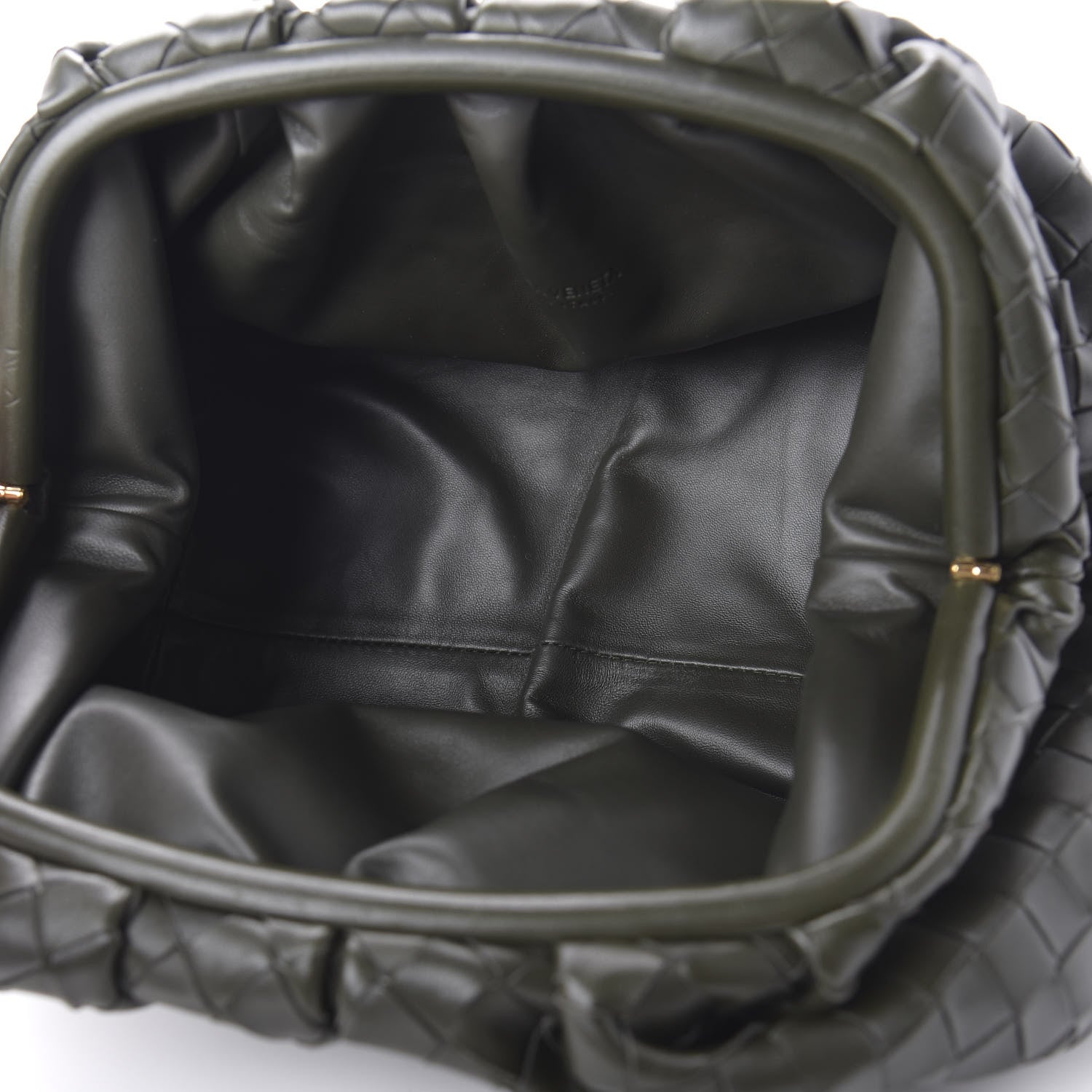 Bottega Veneta Nappa Maxi Intreccio The Pouch Oversized Clutch Camping 5 of 9
