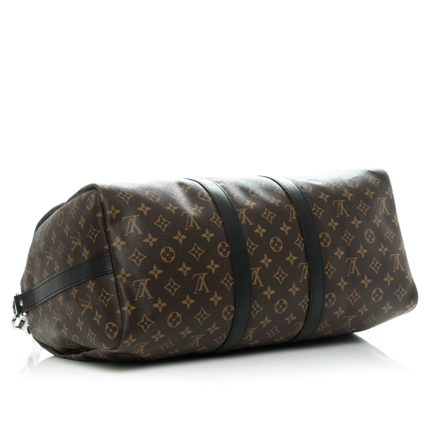 Louis Vuitton Monogram Macassar Keepall Bandouliere 45 4 of 7