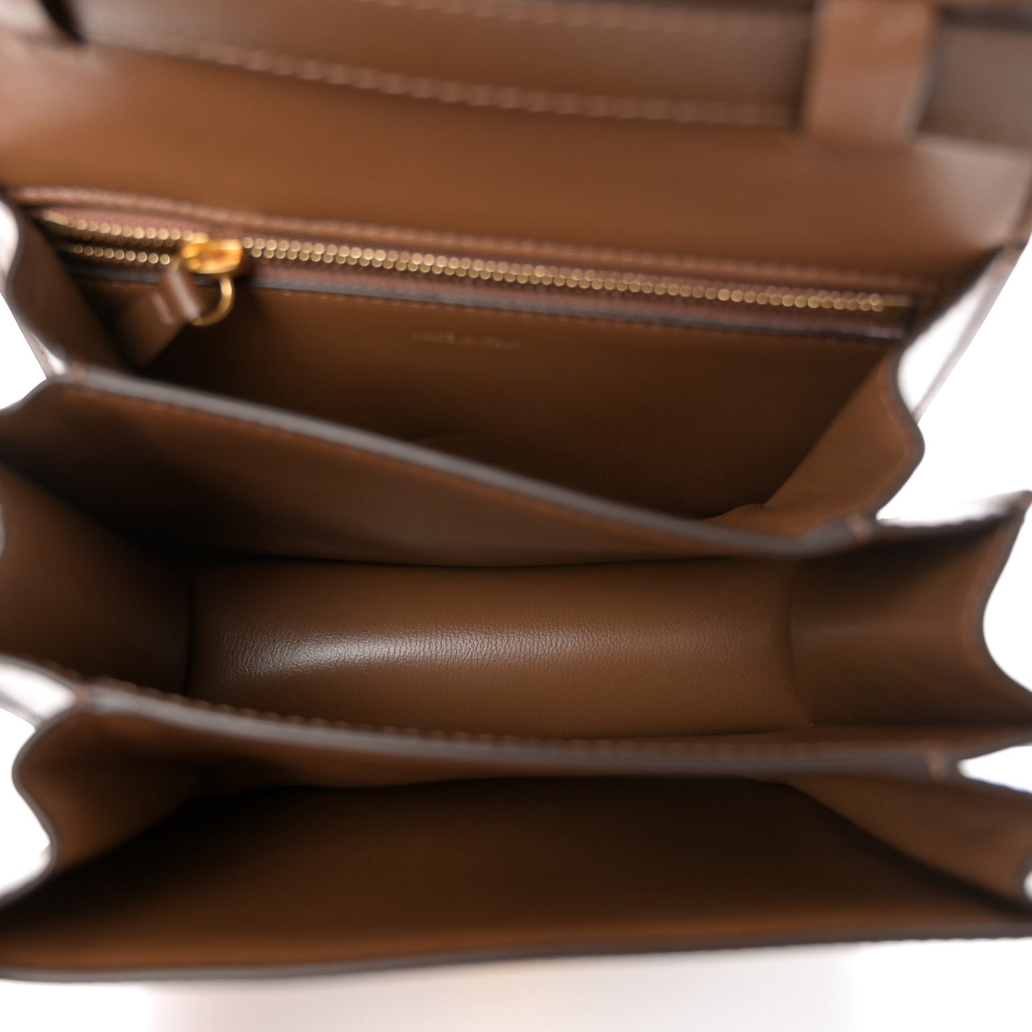 Smooth Calfskin Small Classic Box Flap Bag Camel