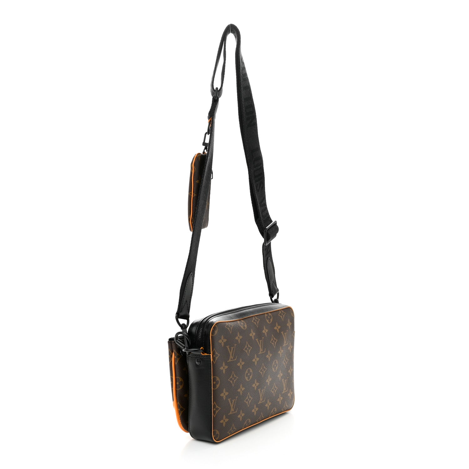 Louis Vuitton Monogram Macassar Trio Messenger Radiant Sun 3 of 10