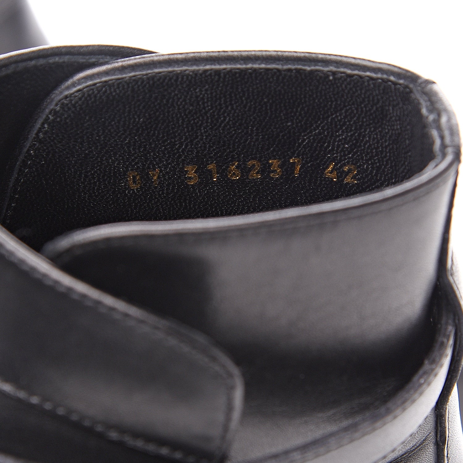 Saint Laurent Smooth Jodhpur Calfskin Blake Ankle Boots 42 Black 6 of 8