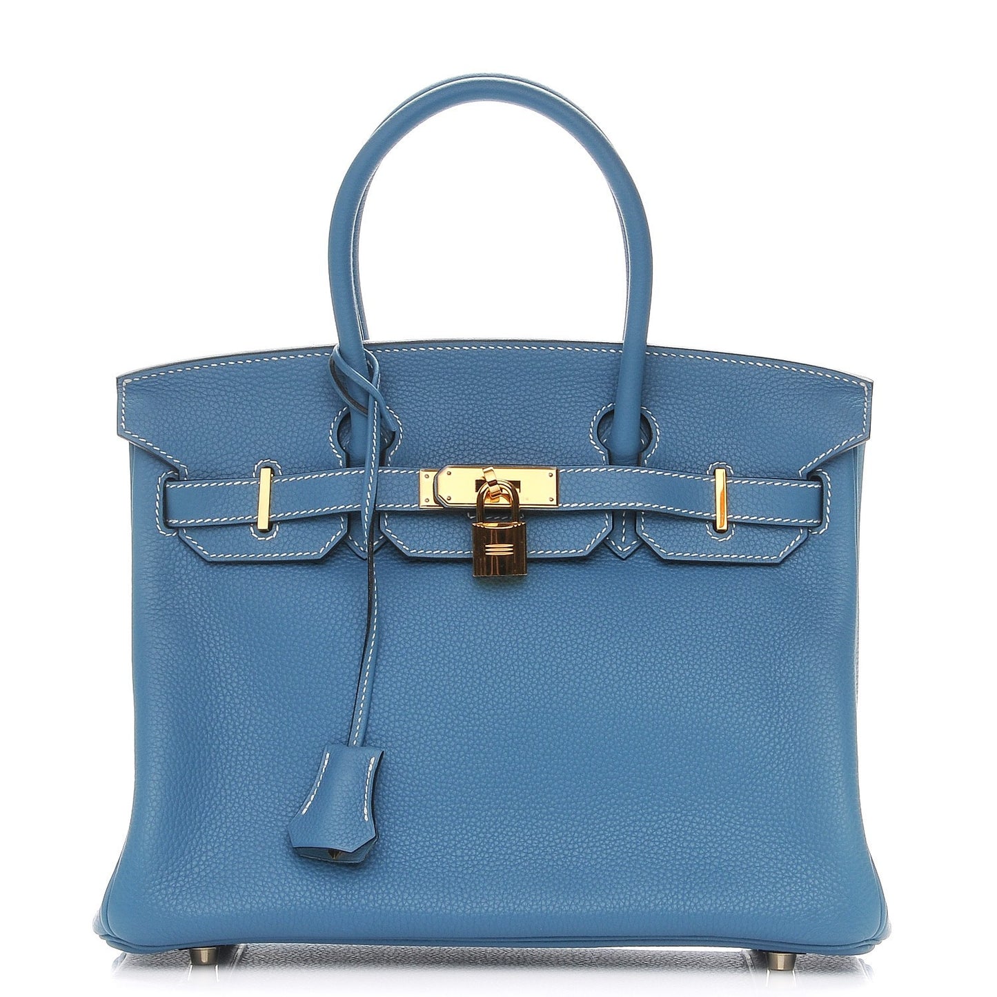 Togo Birkin 30 Blue Jean