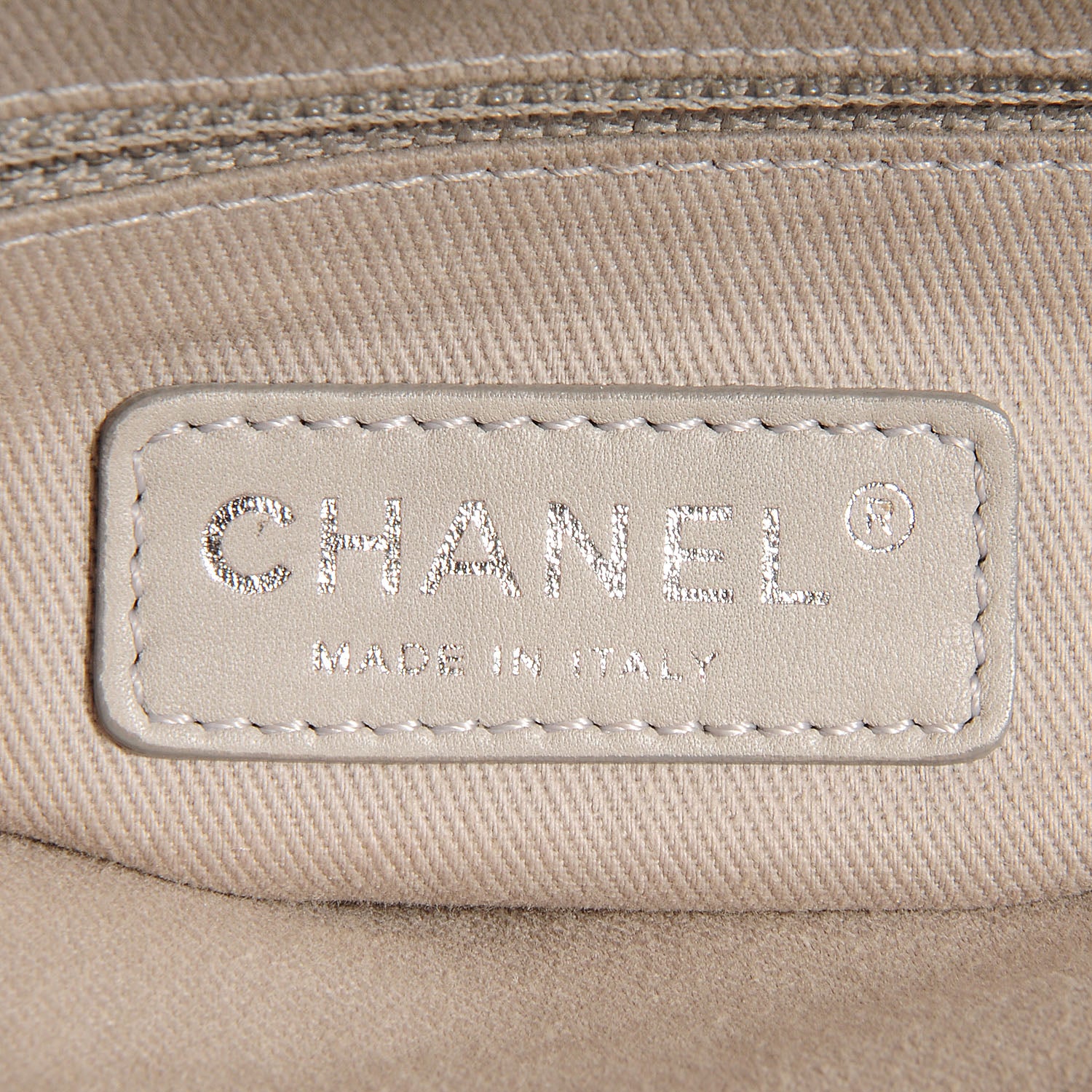 Chanel Aged Calfskin Quilted Be CC Tote Black 7 of 8