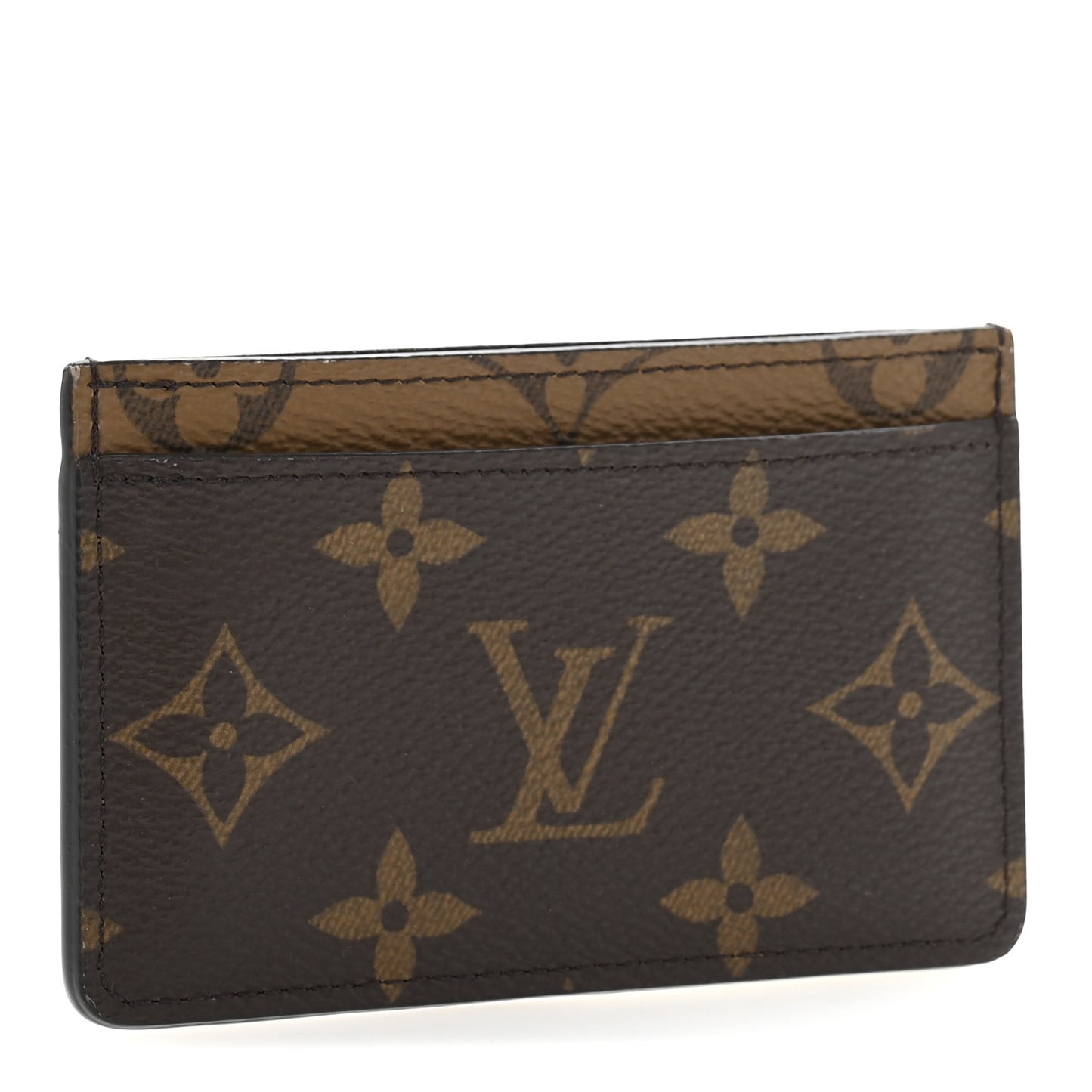 Reverse Monogram Card Holder