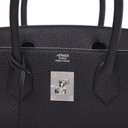 Hermes Togo Birkin 30 Black 6 of 10