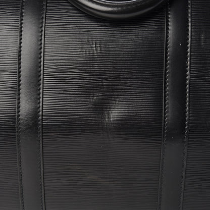 Louis Vuitton Epi Keepall 55 Black 12 of 14