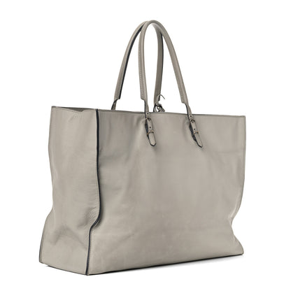 Balenciaga Veau Papier A4 Zip Around Tote Gray 3 of 32
