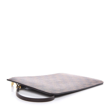 Louis Vuitton Damier Ebene Neverfull MM GM Pochette Rose Ballerine 3 of 7