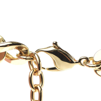 Christian Dior Metal Danseuse Etoile Chain Choker Necklace Gold 6 of 7