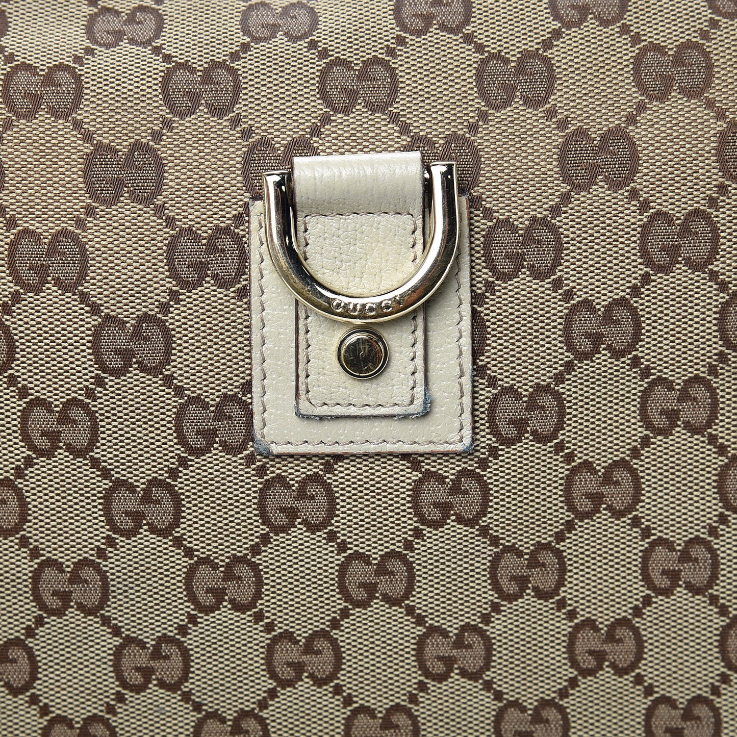 Monogram Abbey Messenger Bag Off White