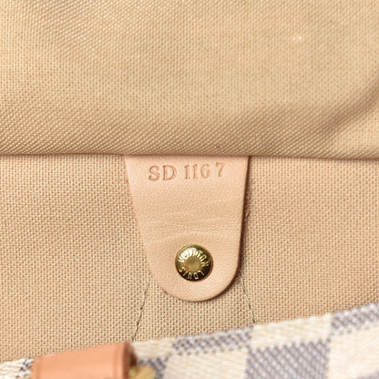 Louis Vuitton Damier Azur Speedy 35 6 of 10