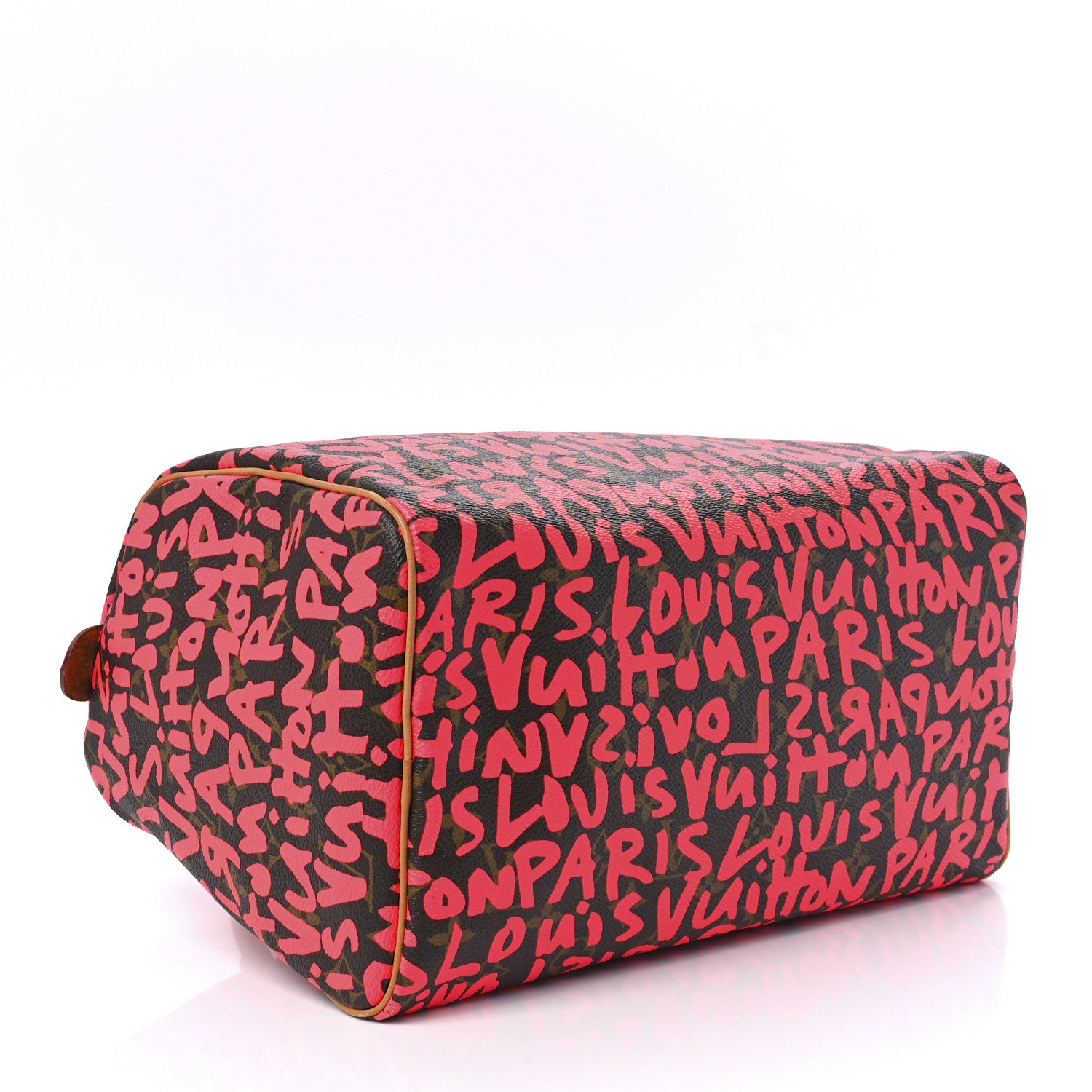 Louis Vuitton Monogram Graffiti Speedy 30 Fuchsia 4 of 11