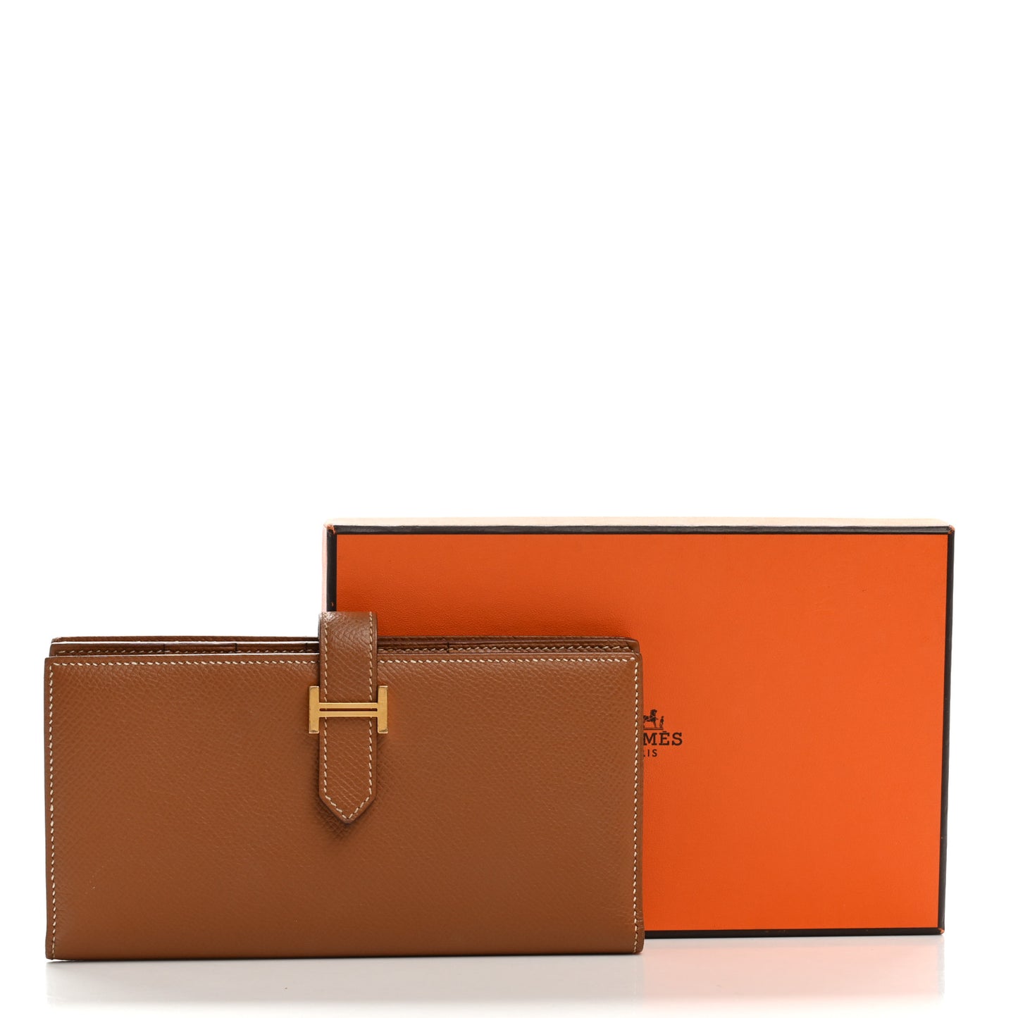 Epsom Bearn Gusset Wallet Gold
