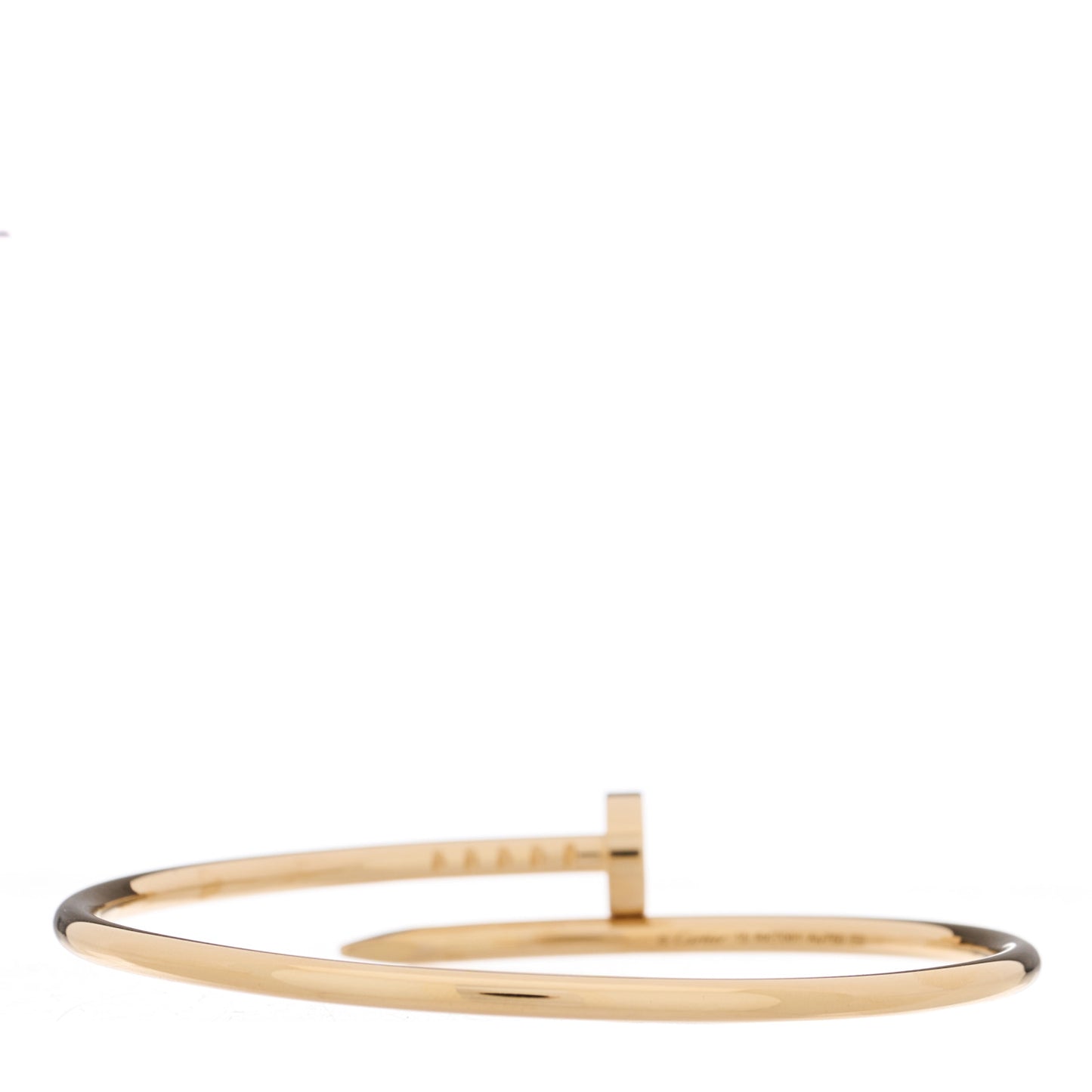 18K Yellow Gold Small Juste Un Clou Bracelet 15