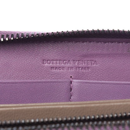 Bottega Veneta Nappa Intrecciato Zip Around Wallet Corot 6 of 12