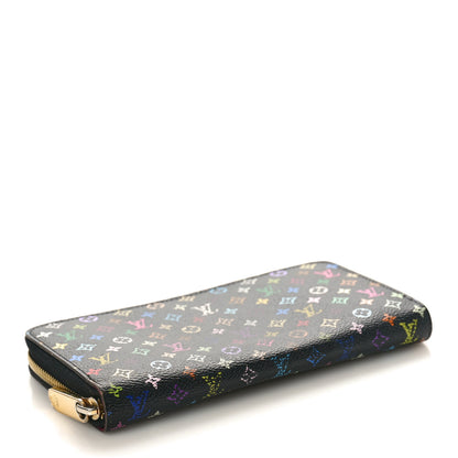 Louis Vuitton Monogram Multicolor Zippy Wallet Black Grenade 4 of 8