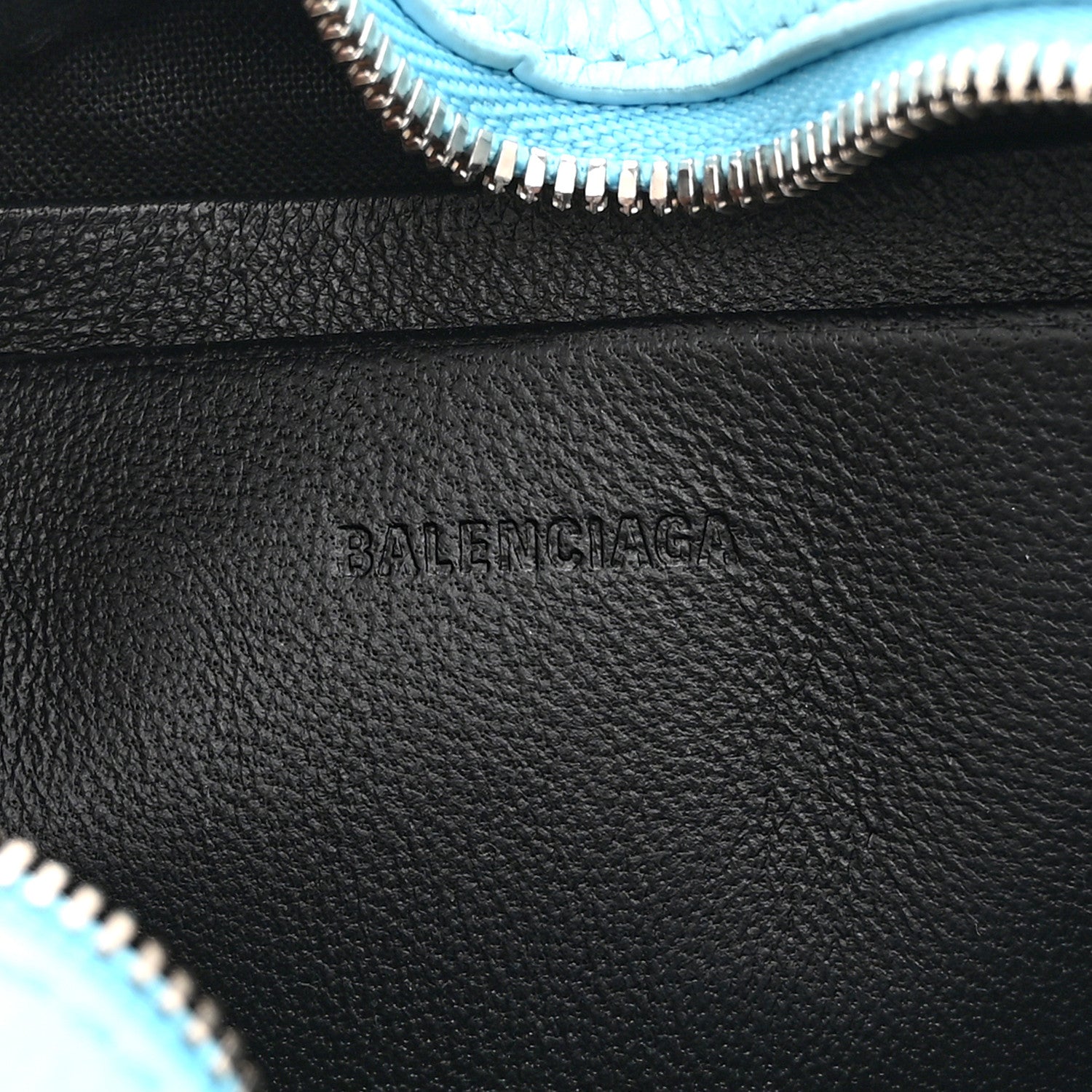 Balenciaga Agneau Arena Mini Le Cagole Heart Bag Blue 6 of 10