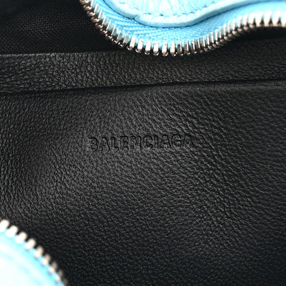 Balenciaga Agneau Arena Mini Le Cagole Heart Bag Blue 6 of 10