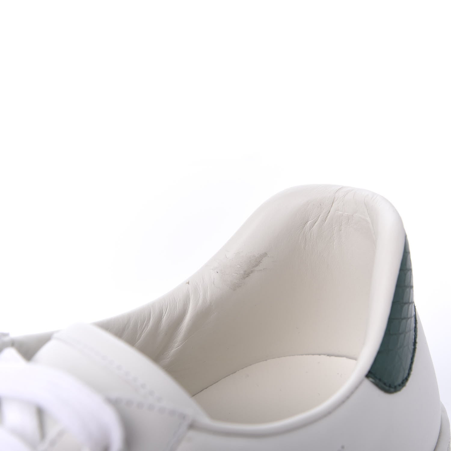 Gucci Calfskin Ayers Web Star Embroidered Mens Ace Sneakers 11 White Multi 11 of 11