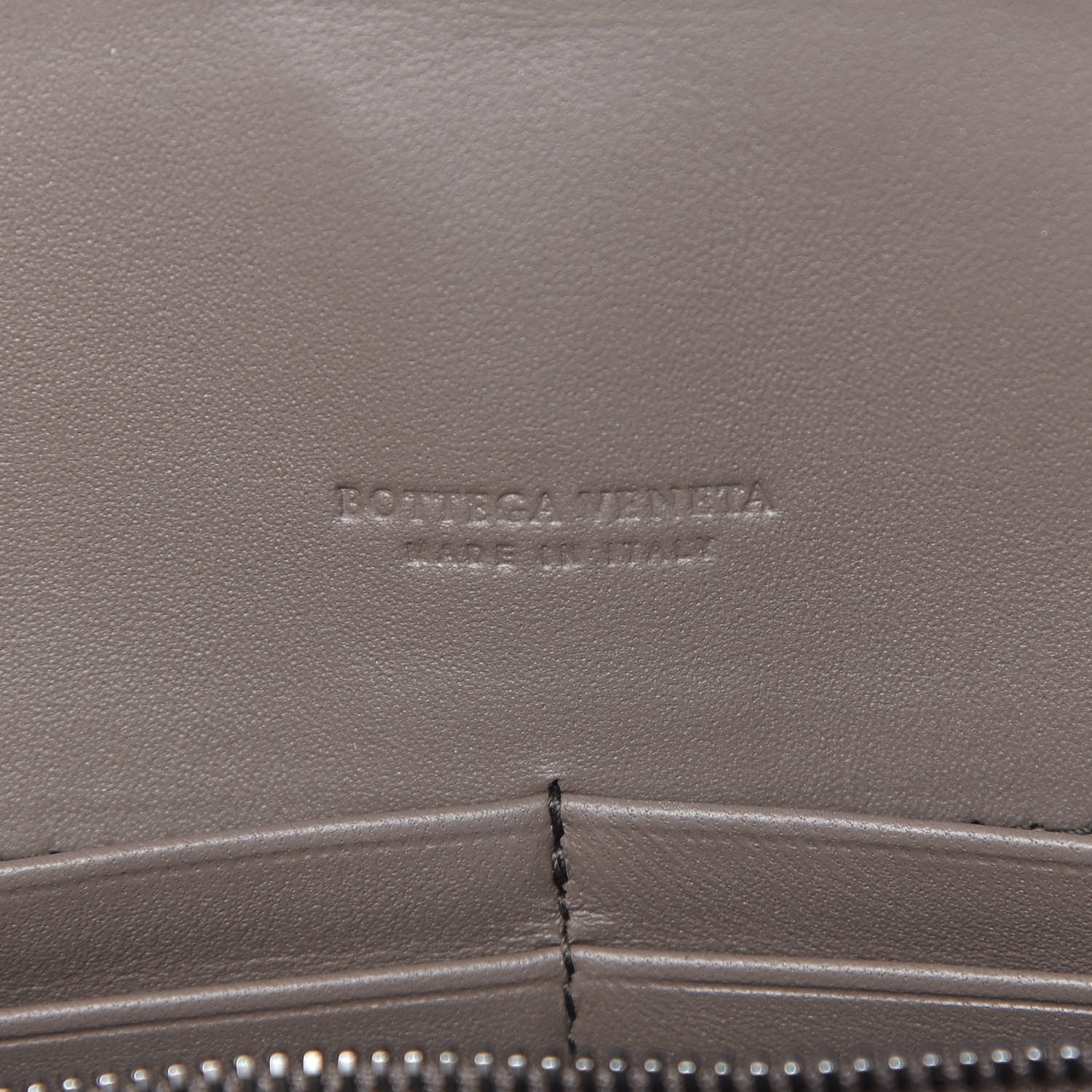 Bottega Veneta Nappa Intrecciato Chain Wallet New Steel 6 of 10